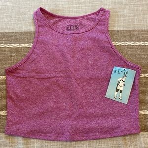 New w/ tag FLEO Tempo Crop Tank Size Medium